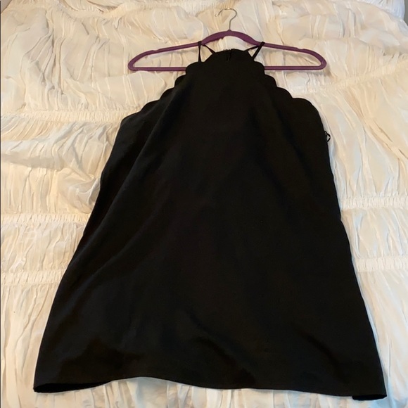 Brand new lulu’s black scalloped dress - Picture 4 of 4